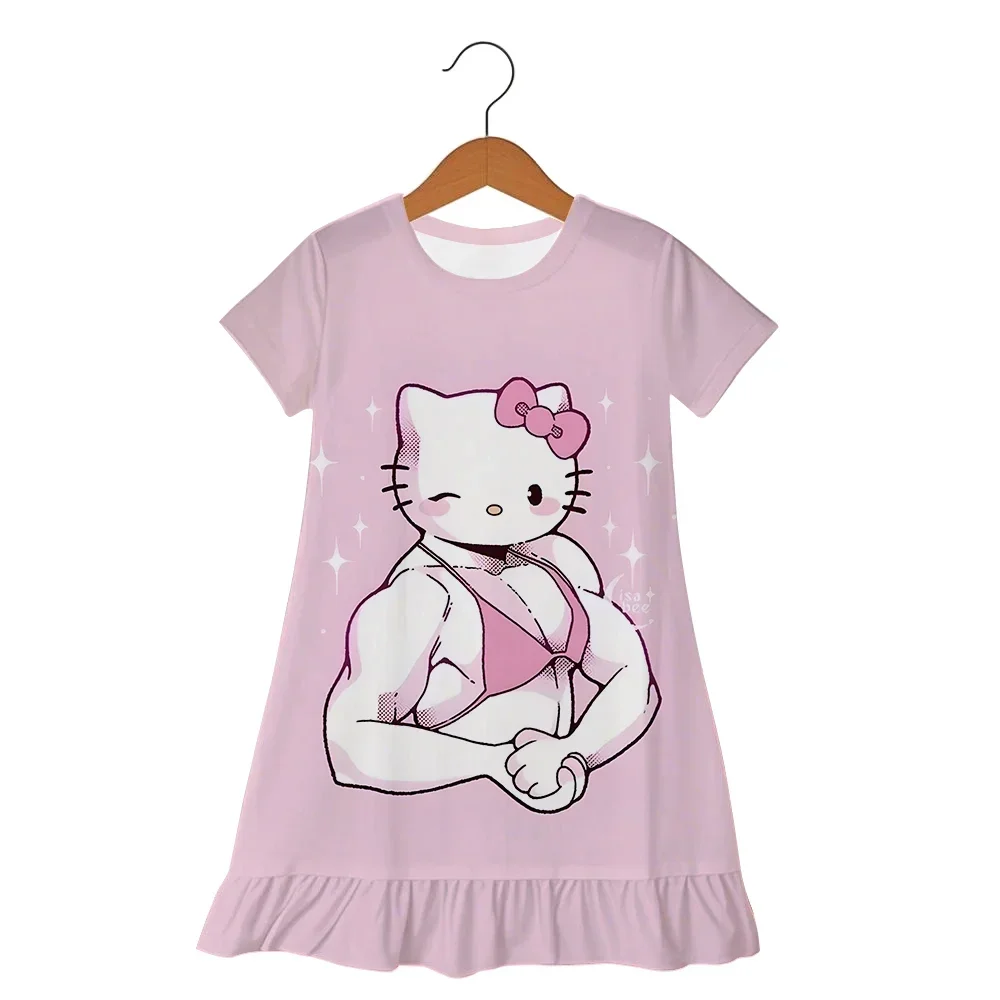 Пижамы детские Hello Kitty, летняя юбка, модное повседневное платье для девочек 3-6 лет
Пижамы детские Hello Kitty, летняя юбка, модное повседневное платье для девочек 3-6 лет