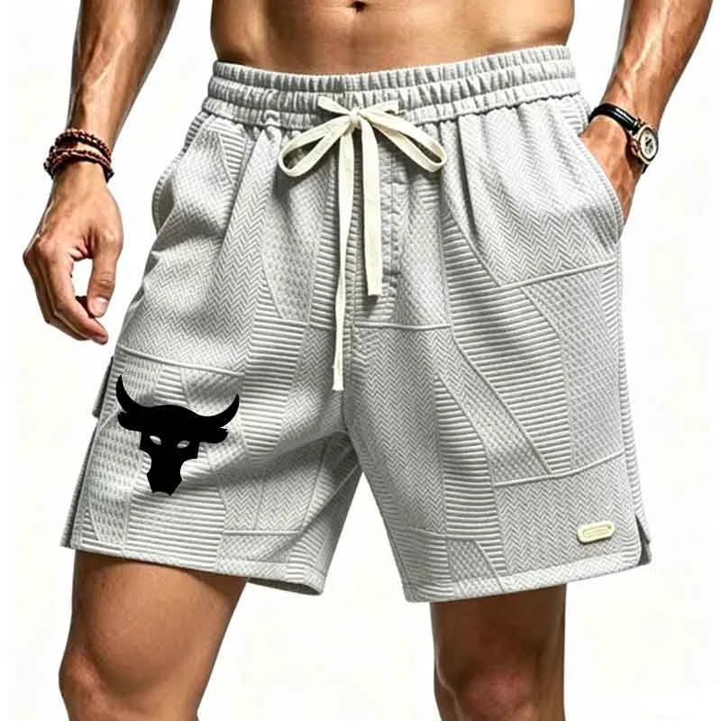 New Men's Shorts Jacquard fabric Breathable Mid-Length Sports Running Shorts Loose Drawstring Streetwear Pant Home pants
New Men's Shorts Jacquard fabric Breathable Mid-Length Sports Running Shorts Loose Drawstring Streetwear Pant Home pants