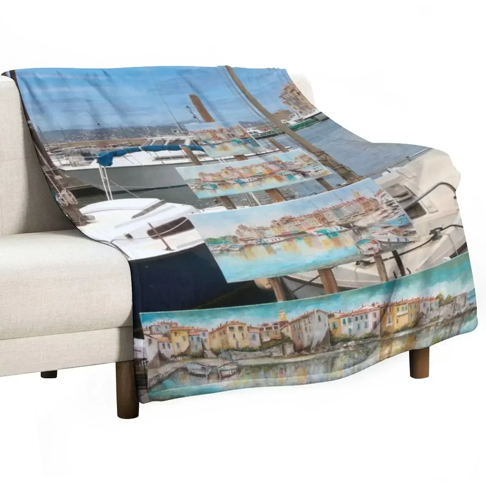 Painting at the Harbour Throw Blanket For Decorative Sofa For Baby Furrys Soft Beds Blankets
Painting at the Harbour Throw Blanket For Decorative Sofa For Baby Furrys Soft Beds Blankets