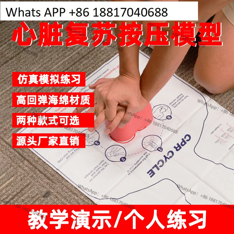Пресс-модель СЛР в форме сердца, модель для оказания первой помощи для взрослых, тренировочный реквизит
Пресс-модель СЛР в форме сердца, модель для оказания первой помощи для взрослых, тренировочный реквизит