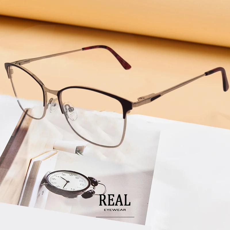 REAL New Fashion High Quality Women Metal Optical Glasses Square Men Prescription Eyewear MT0503
REAL New Fashion High Quality Women Metal Optical Glasses Square Men Prescription Eyewear MT0503