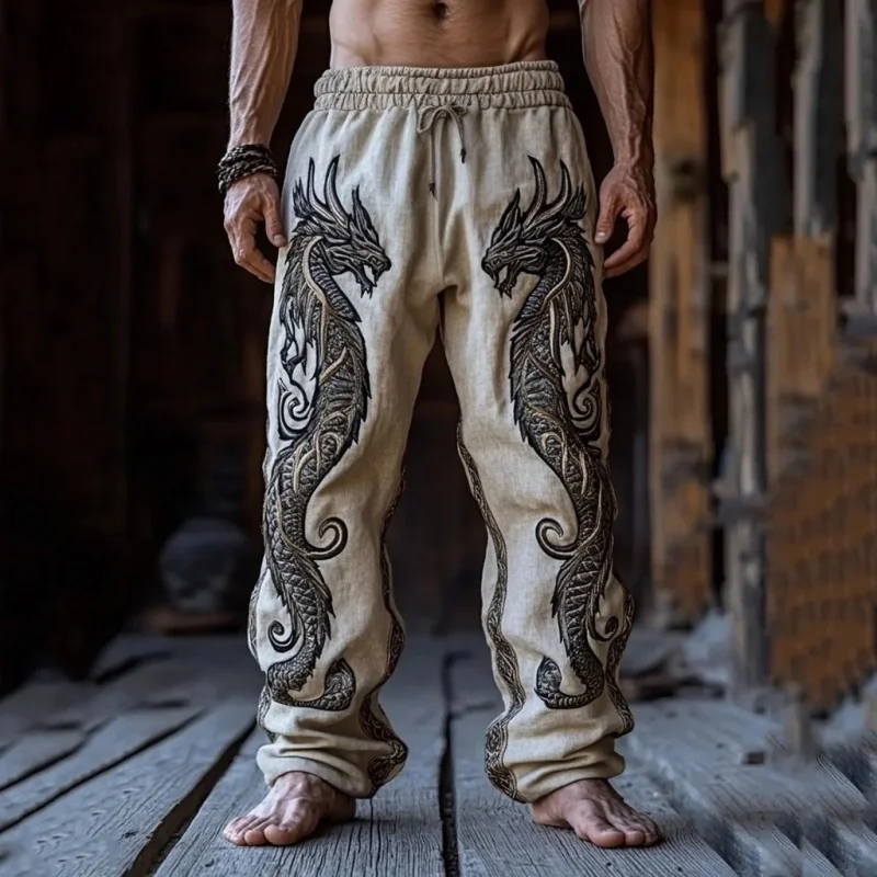 Men's Viking Tribe Celtic Dragon 3D Printed Casual Pants Drawstring Straight Leg Pants Summer Beach Pants
Men's Viking Tribe Celtic Dragon 3D Printed Casual Pants Drawstring Straight Leg Pants Summer Beach Pants