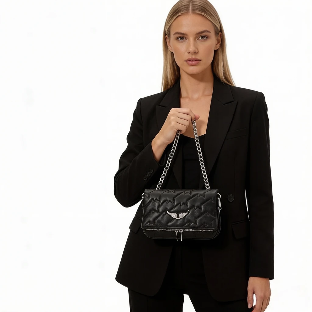 Trendy Logo Diaper Bag For Women Designer Letter Leather Tote Large Capacity Elegant Minimalist Commuter Fashion Shoulder Bag
Trendy Logo Diaper Bag For Women Designer Letter Leather Tote Large Capacity Elegant Minimalist Commuter Fashion Shoulder Bag