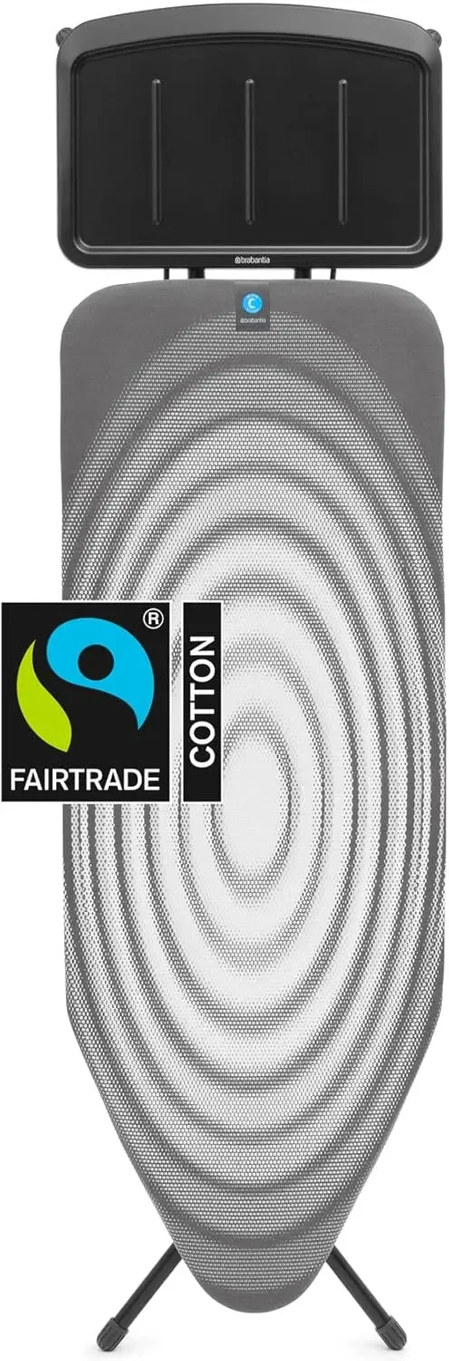 Ironing Board C Extra Large Steam Unit Holder Adjustable in Height Non-Slip Rubber Feet Cotton Cover with Foam Layer
Ironing Board C Extra Large Steam Unit Holder Adjustable in Height Non-Slip Rubber Feet Cotton Cover with Foam Layer