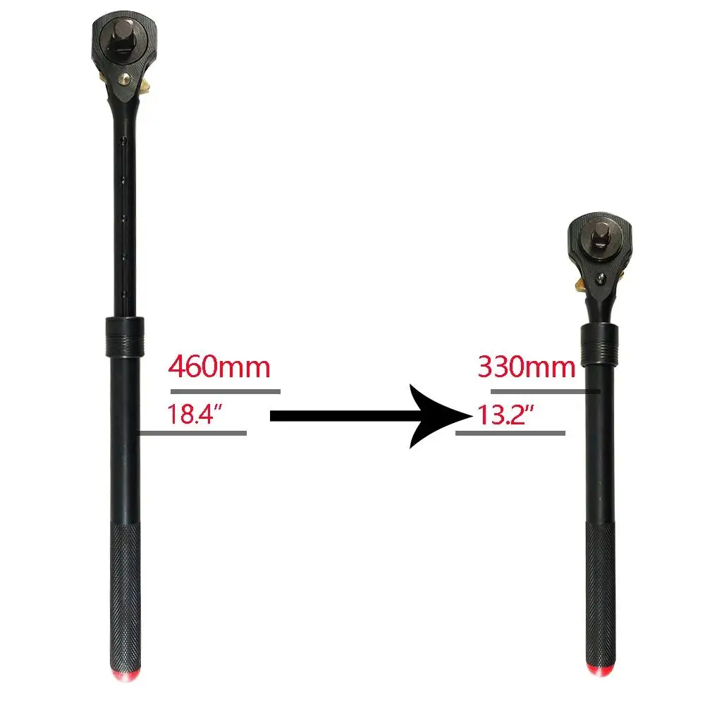 1/2"3/8"Ratchet Wrenches With Hammer Style Telescopic Ratchet Handle Drive Dual Head Labor-saving Convenient Multitool Spanner 
1/2"3/8"Ratchet Wrenches With Hammer Style Telescopic Ratchet Handle Drive Dual Head Labor-saving Convenient Multitool Spanner