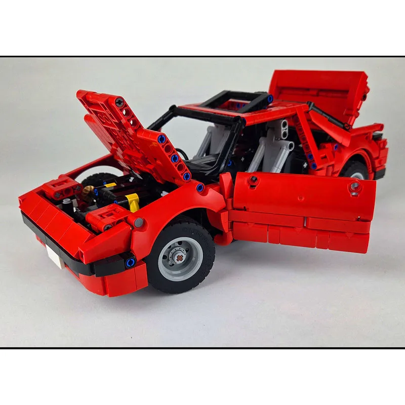 MOC-227909 Classic New Iconic Sport Red Supercar Racing Building Blocks Model, 1472 Pieces, Boys' Children's Birthday Toy Gift
MOC-227909 Classic New Iconic Sport Red Supercar Racing Building Blocks Model, 1472 Pieces, Boys' Children's Birthday Toy Gift