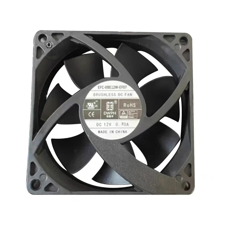 DWPH EFC-08E12W-EF07 DC 12 В 80x80x25 мм 2-проводной охлаждающий вентилятор для сервера
DWPH EFC-08E12W-EF07 DC 12 В 80x80x25 мм 2-проводной охлаждающий вентилятор для сервера