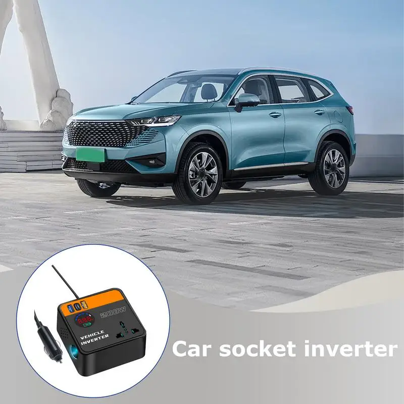 Vehicle Inverter Intelligent Inverter Vehicle Converter Cell Phone Notebook Car Charger Adapter Road Trip Converter For Minivan
Vehicle Inverter Intelligent Inverter Vehicle Converter Cell Phone Notebook Car Charger Adapter Road Trip Converter For Minivan