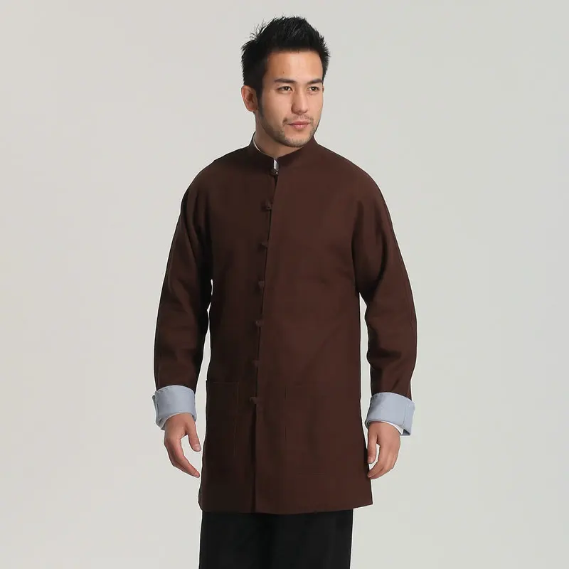 Oriental Zen Style Men Linen Tunic Coat Wearing Both Sides Design Tang Zhuang Outfits Mandarin Collar Red Relax Costume 2024
Oriental Zen Style Men Linen Tunic Coat Wearing Both Sides Design Tang Zhuang Outfits Mandarin Collar Red Relax Costume 2024