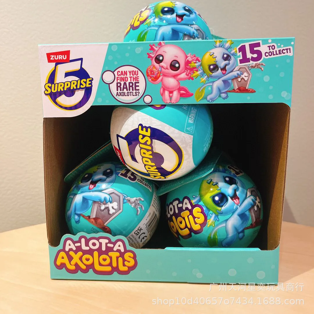 Hot Sell Zuru Surprise A Lot A Axolotls Mystery Capsule Balls 15 Collectible Rare Axolotl Figures Surprise Toys For Girl Gifts
Hot Sell Zuru Surprise A Lot A Axolotls Mystery Capsule Balls 15 Collectible Rare Axolotl Figures Surprise Toys For Girl Gifts