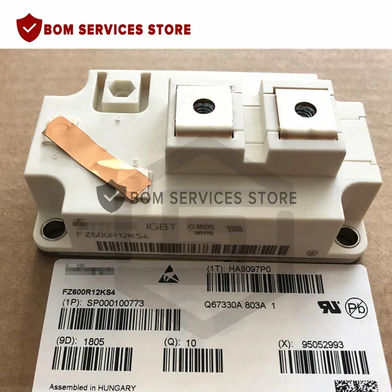 New FZ600R12KS4 Original IGBT Module
New FZ600R12KS4 Original IGBT Module