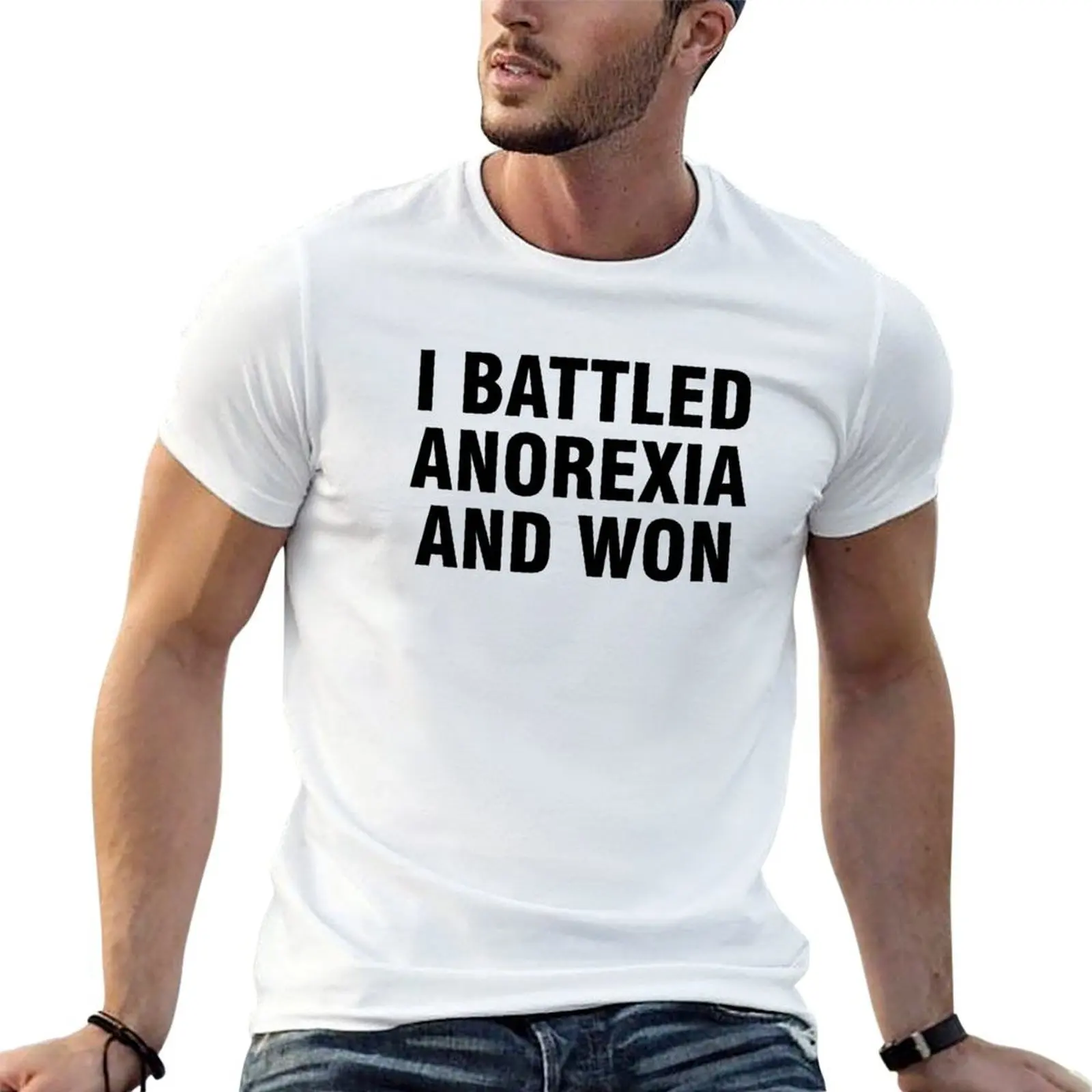 won shirt black battled t-shirt for tshirt anorexia I man anime plain package T-Shirt cotton t plain man and
won shirt black battled t-shirt for tshirt anorexia I man anime plain package T-Shirt cotton t plain man and