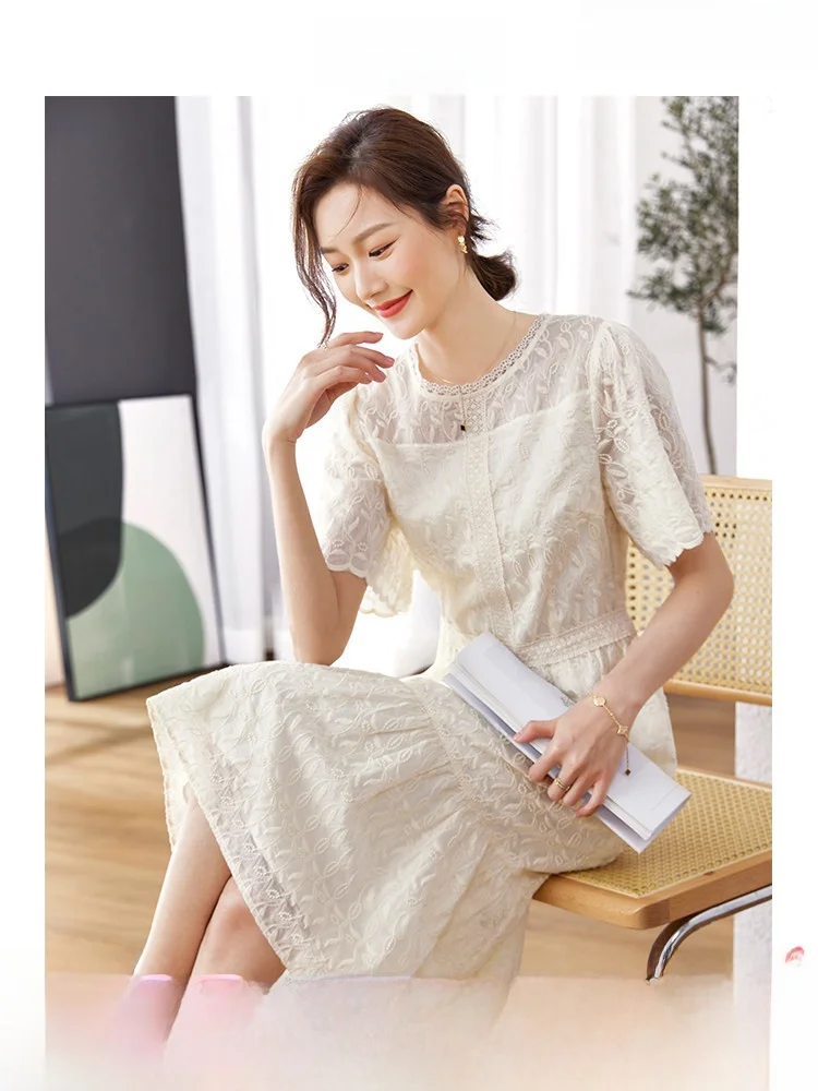 Cherry Blossom Pink Long Dress Women's Elegant Slimming Waist Design Summer High-End Feeling Forest System Fairy Tale Dress
Cherry Blossom Pink Long Dress Women's Elegant Slimming Waist Design Summer High-End Feeling Forest System Fairy Tale Dress