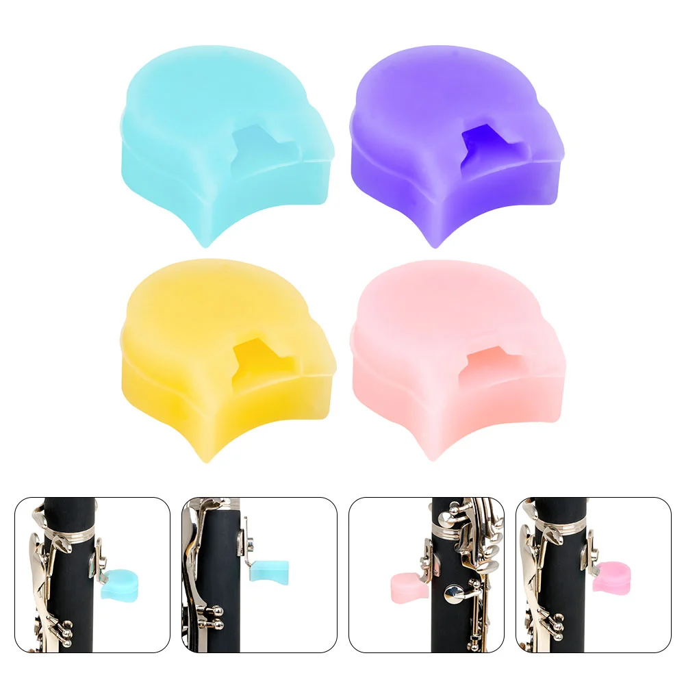 4 Pcs Clarinet Thumb Rest Accessories Convenient Cushion Silicone Finger Pad for Professional Use Smooth
4 Pcs Clarinet Thumb Rest Accessories Convenient Cushion Silicone Finger Pad for Professional Use Smooth