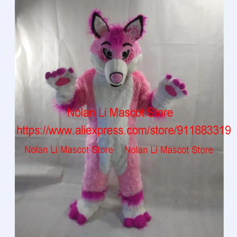 New High Quality Pink Plush Husky Dog Fox Wolf Mascot Costume Cartoon Set Role Playing Festival Activities Amusement Park 908
New High Quality Pink Plush Husky Dog Fox Wolf Mascot Costume Cartoon Set Role Playing Festival Activities Amusement Park 908