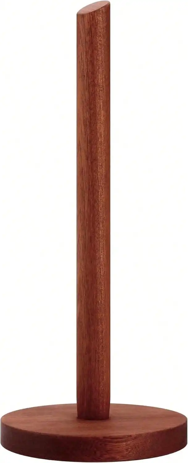 Wooden Paper Towel Holder Countertop - Solid Ebony Paper Towel Dispenser Stand, Walnut
Wooden Paper Towel Holder Countertop - Solid Ebony Paper Towel Dispenser Stand, Walnut