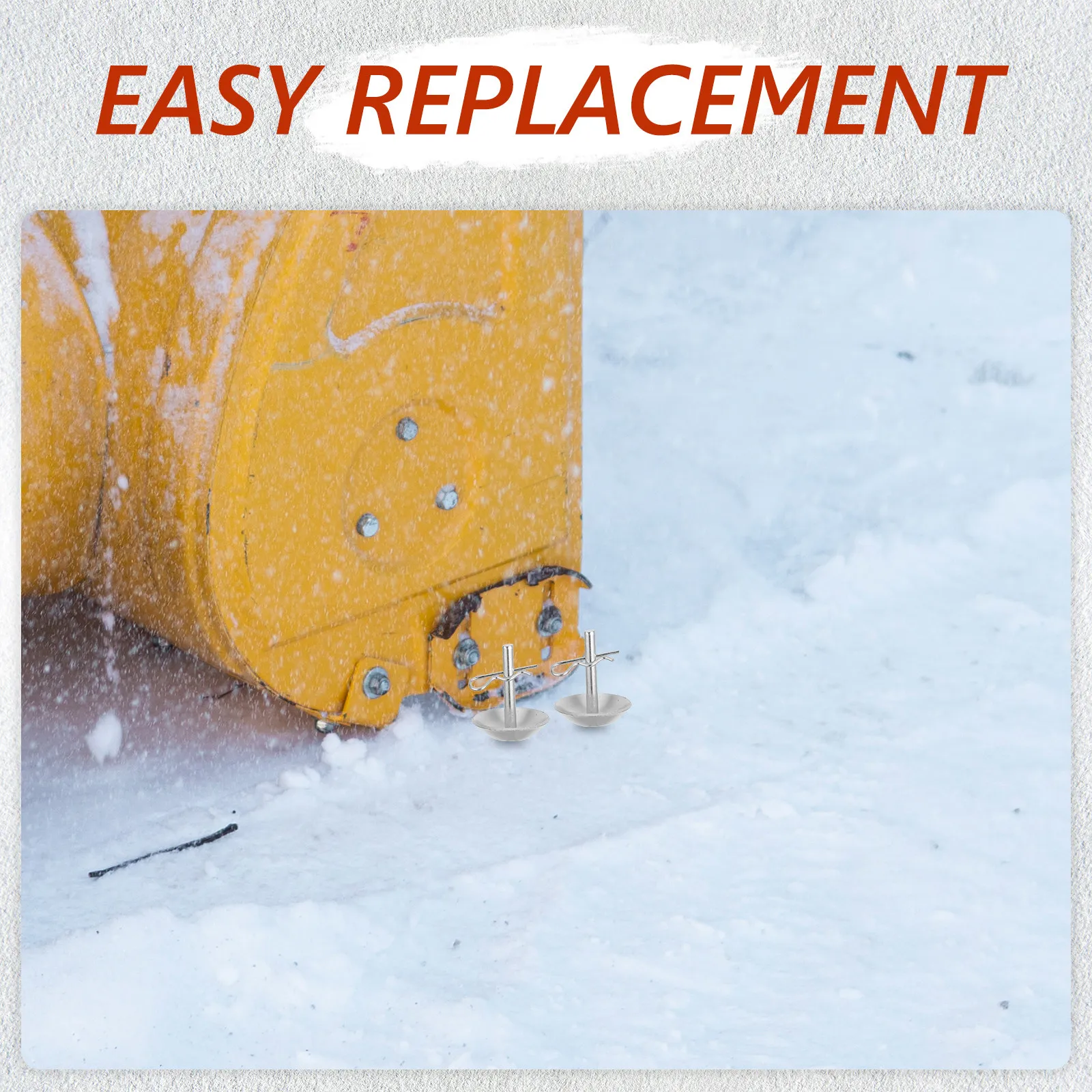 2Set Snow Plow Replacement Parts Heavy-Duty Skid Shoes with Adjustable Pins Sturdy Metal Construction for Reliable Winter
2Set Snow Plow Replacement Parts Heavy-Duty Skid Shoes with Adjustable Pins Sturdy Metal Construction for Reliable Winter
