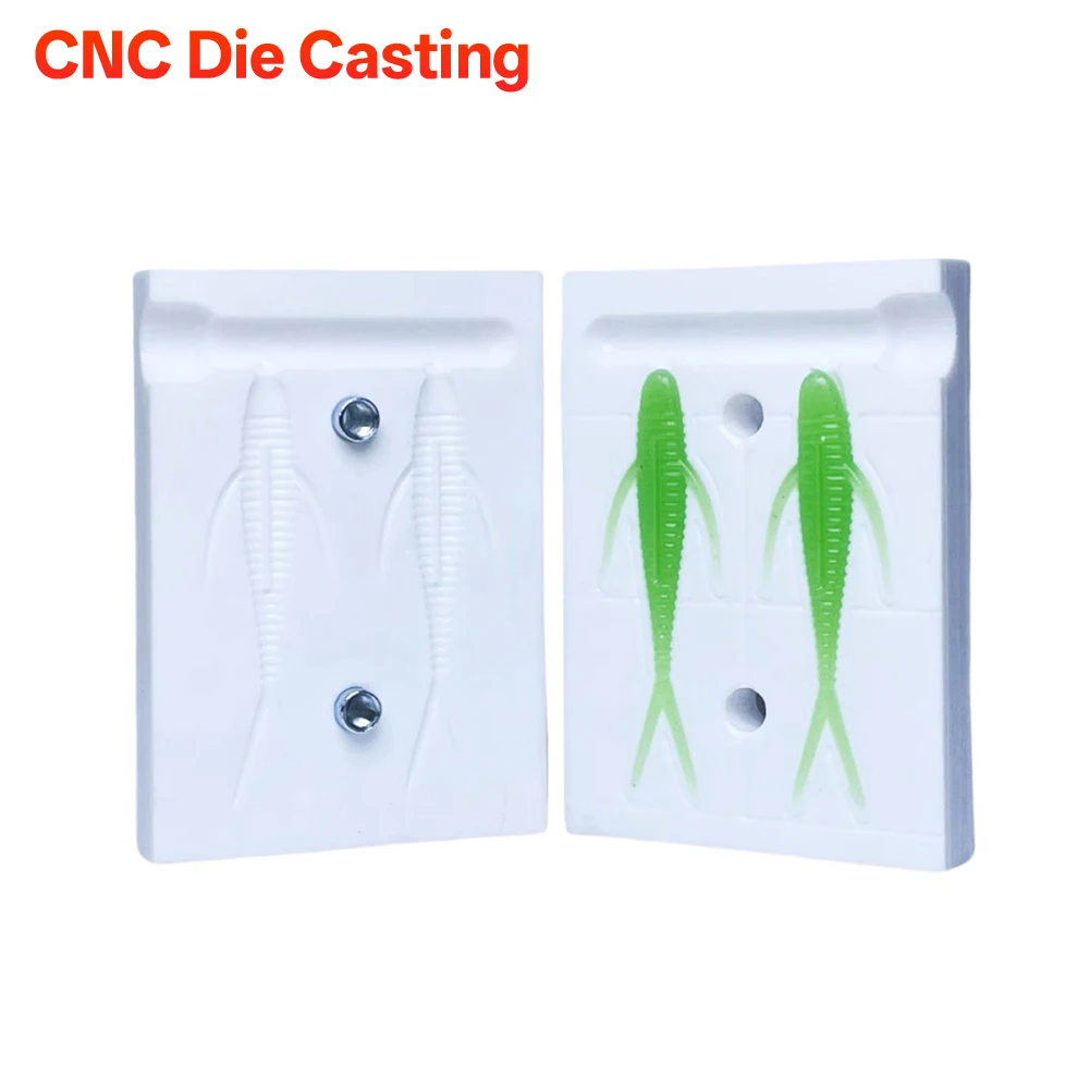 Custom 2.5-inch Dragon Tail Fish Soft Lure Mold - High-Temperature Sol-Gel Injection Molding DIY Tool for Lure Fishing Enthusias
Custom 2.5-inch Dragon Tail Fish Soft Lure Mold - High-Temperature Sol-Gel Injection Molding DIY Tool for Lure Fishing Enthusias