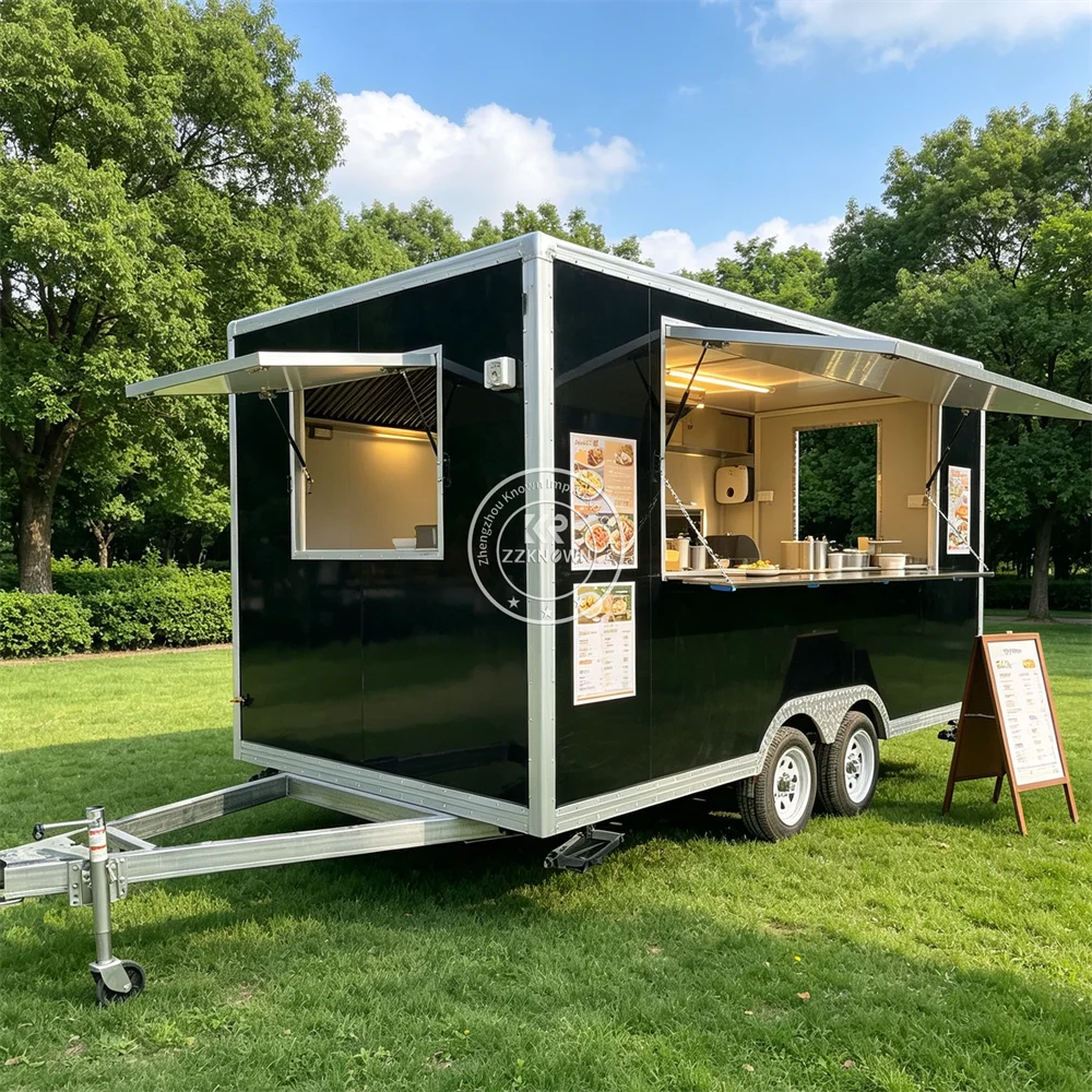 Street Kitchen Trailer Concession Taco Food Truck Ice Cream Cart Commercial Mobile Kitchen Food Trailer With Complete Setup
Street Kitchen Trailer Concession Taco Food Truck Ice Cream Cart Commercial Mobile Kitchen Food Trailer With Complete Setup
