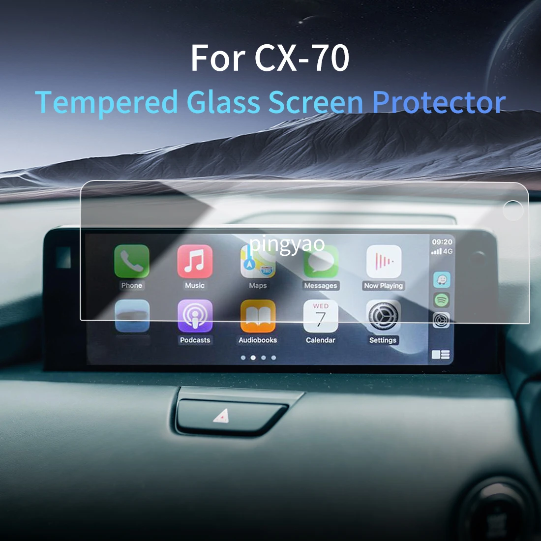Car Sticker Screen Protector Navigation Display Tempered Glass Protective Film Car Accessories Vehicle For24 MAZDA CX-70
Car Sticker Screen Protector Navigation Display Tempered Glass Protective Film Car Accessories Vehicle For24 MAZDA CX-70