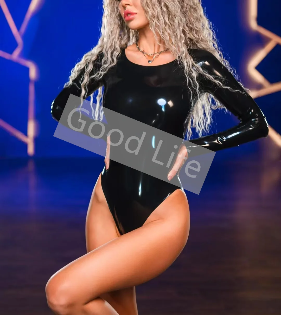 100% Natural Latex High Cut Lingerie Catsuit Women Sexy Long Sleeve Round Neck Bodysuit With Back Zipper Fetish Latex Swimsuit
100% Natural Latex High Cut Lingerie Catsuit Women Sexy Long Sleeve Round Neck Bodysuit With Back Zipper Fetish Latex Swimsuit