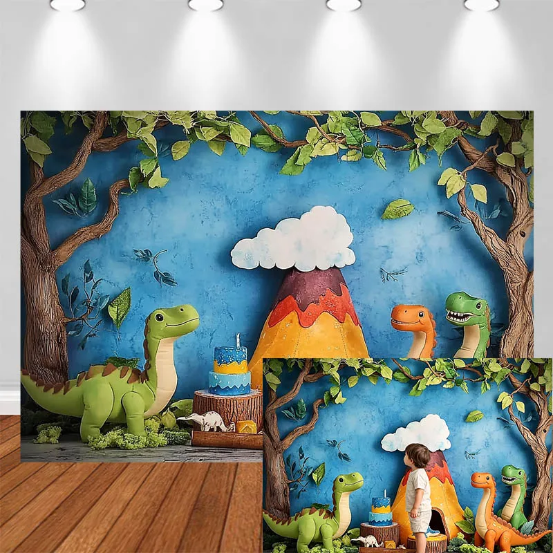 LS Photography Background Dinosaur Tree Cloud Decor Birthday Baby Shower Cake Smash Kids Portrait Photo Backdrop Studio
LS Photography Background Dinosaur Tree Cloud Decor Birthday Baby Shower Cake Smash Kids Portrait Photo Backdrop Studio