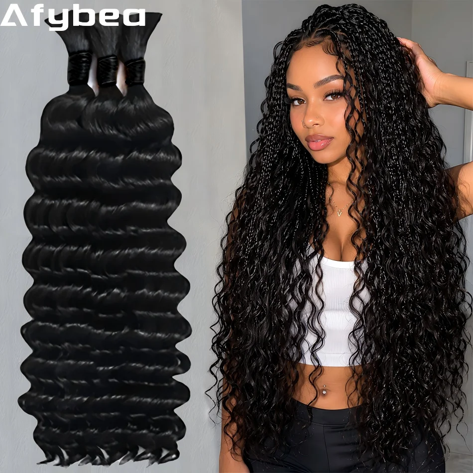 5 Bundles/Pack Human Braiding Hair For Boho Braids Curly Boho Hair For Braiding Knotless Deep Wave Bulk Bohemian Natural Black
5 Bundles/Pack Human Braiding Hair For Boho Braids Curly Boho Hair For Braiding Knotless Deep Wave Bulk Bohemian Natural Black