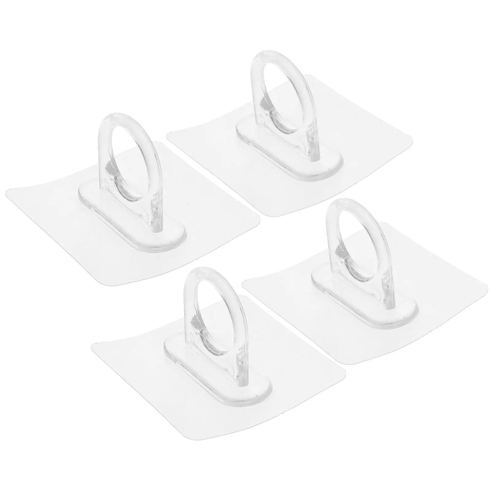 4pcs Round Hooks Adhesive Clear Shower Curtain Rod Bracket No Drilling Bathroom Towel Hook Plastic Kitchen Hook
4pcs Round Hooks Adhesive Clear Shower Curtain Rod Bracket No Drilling Bathroom Towel Hook Plastic Kitchen Hook