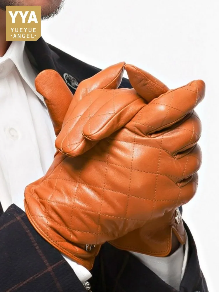 Осень-зима, теплые офисные мужские перчатки из натуральной кожи с флисовой подкладкой, однотонные мягкие варежки из овчины, деловые повседневные мужские варежки для вождения
Осень-зима, теплые офисные мужские перчатки из натуральной кожи с флисовой подкладкой, однотонные мягкие варежки из овчины, деловые повседневные мужские варежки для вождения