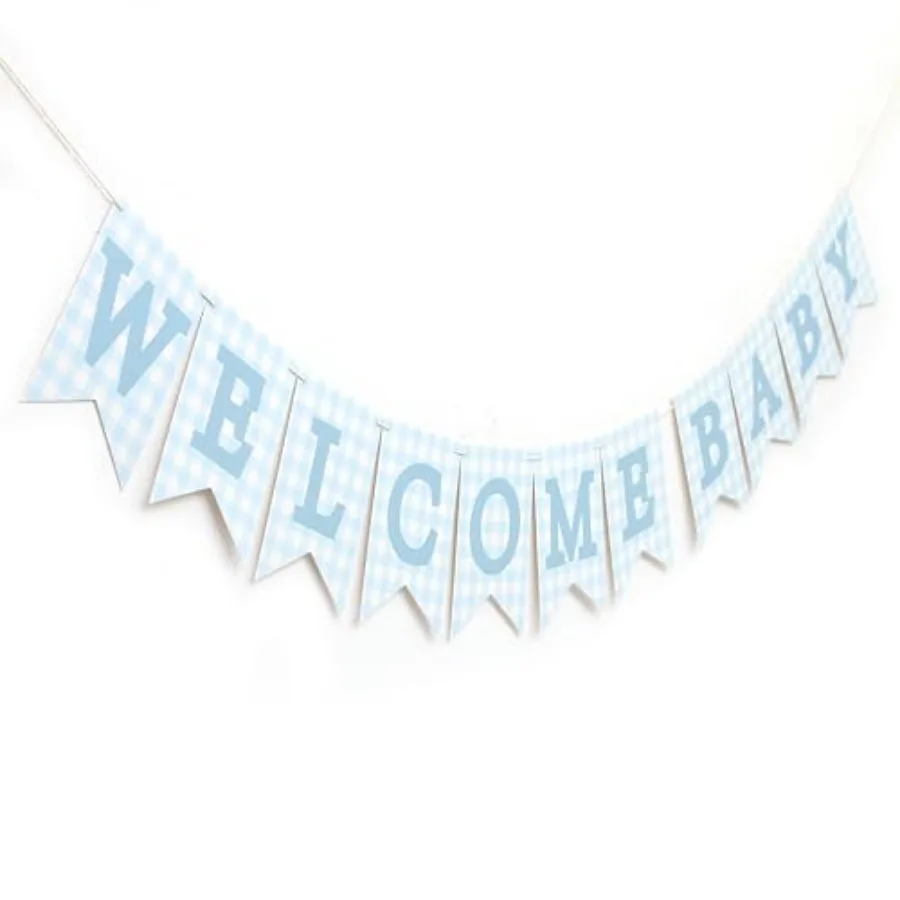 Gingham Welcome Baby Shower Banner - Welcome Baby Gender Reveal Decorations, Gingham Girl/Boy Gender Reveal Party Decor
Gingham Welcome Baby Shower Banner - Welcome Baby Gender Reveal Decorations, Gingham Girl/Boy Gender Reveal Party Decor