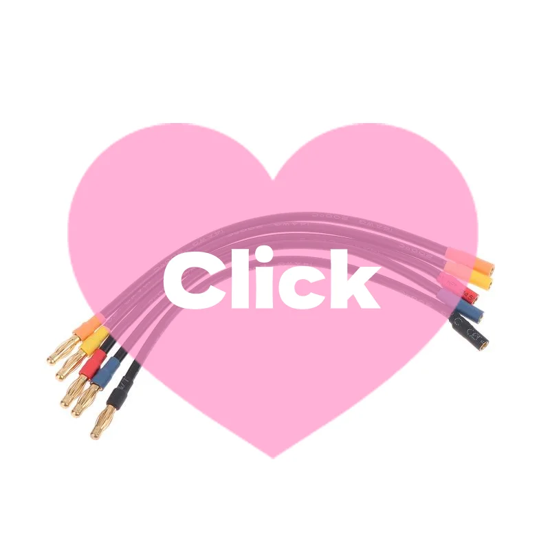 3.5mm Female To 4.0mm Male Banana Plug Extension Cable Slug Connector Extension Cable Banana Plugs For RC Brushless Motor ESC
3.5mm Female To 4.0mm Male Banana Plug Extension Cable Slug Connector Extension Cable Banana Plugs For RC Brushless Motor ESC