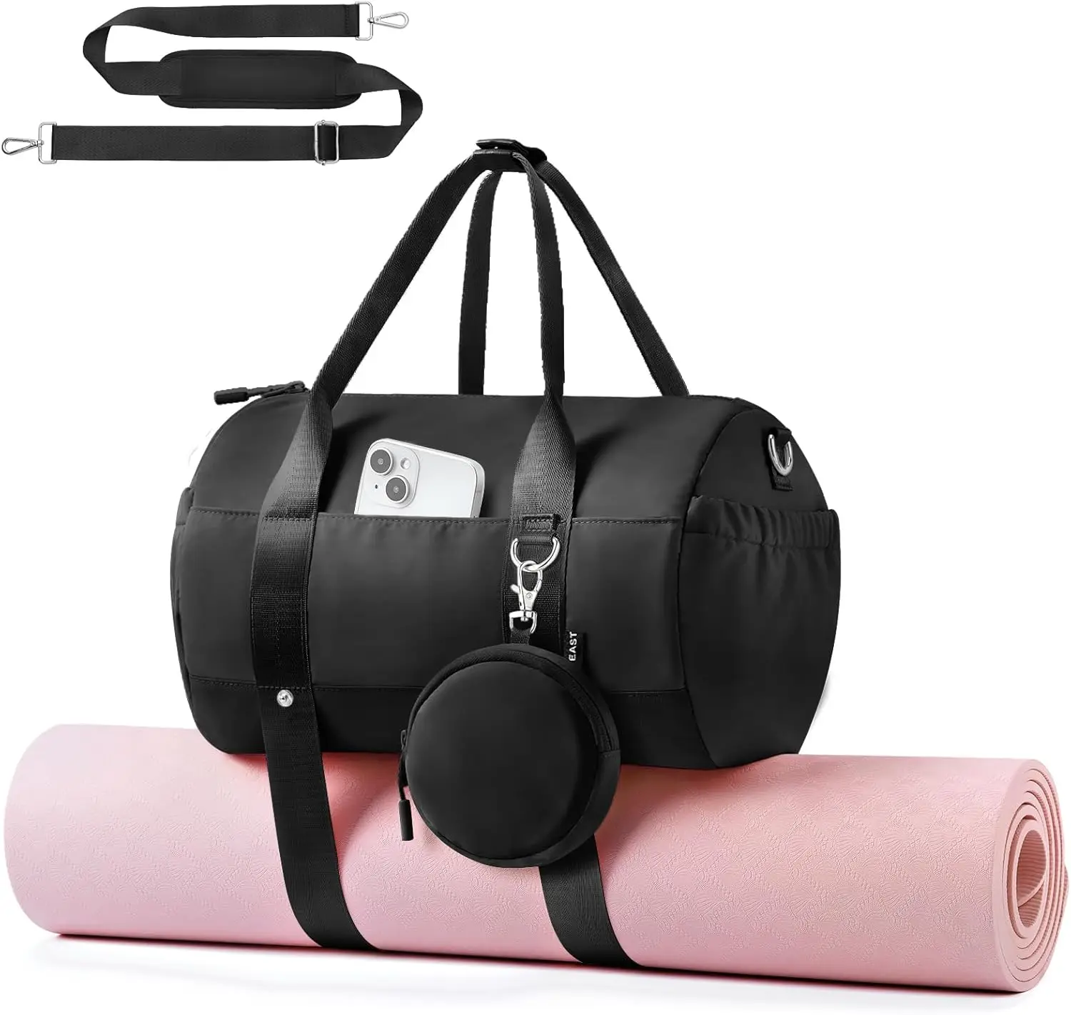 Small Gym Bag for Women, Mini Sports Yoga Bag Gym Tote Bag with Yoga Mat Holder, Small Sports Duffle Bag
Small Gym Bag for Women, Mini Sports Yoga Bag Gym Tote Bag with Yoga Mat Holder, Small Sports Duffle Bag