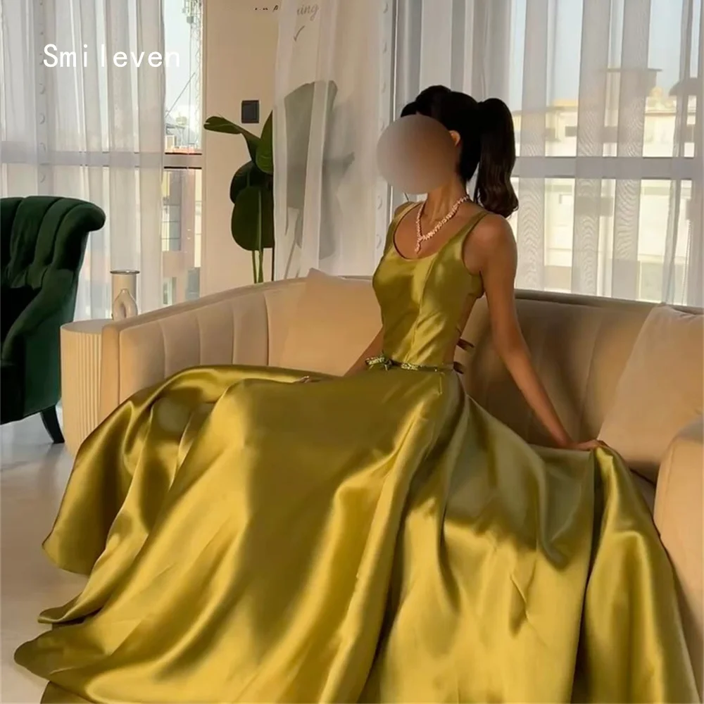 Smileven Luxury A Line Prom Dress Oval Neckline Party Gowns Elegant Self Cultivation Occassion Dress Customized 2026
Smileven Luxury A Line Prom Dress Oval Neckline Party Gowns Elegant Self Cultivation Occassion Dress Customized 2026