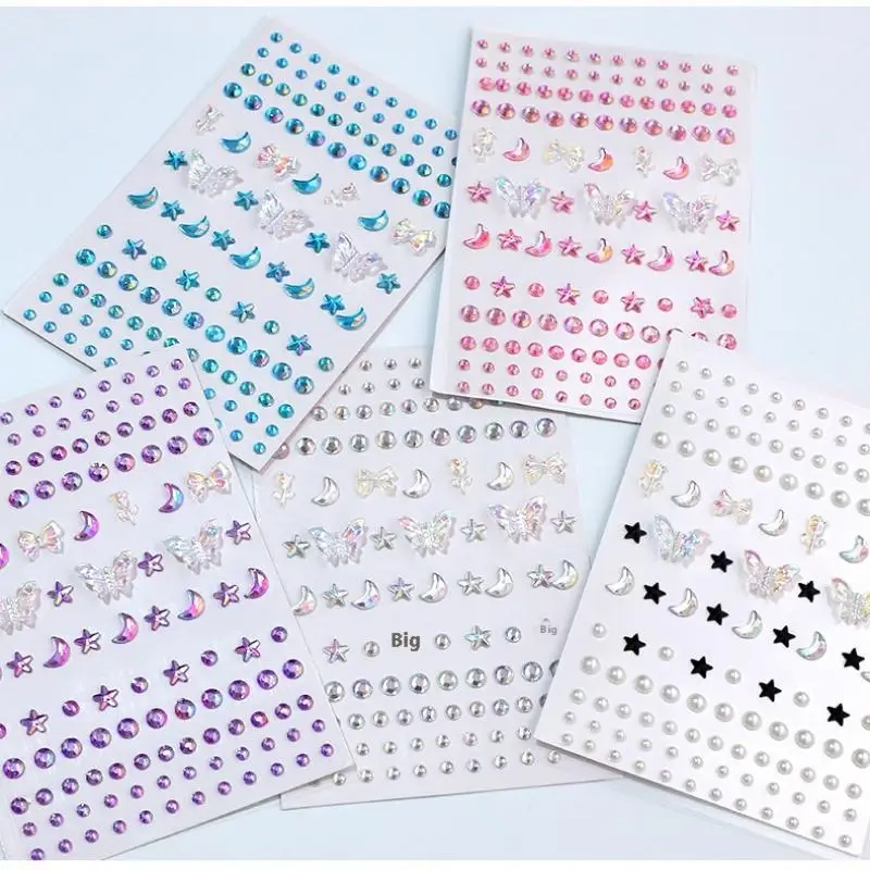 DIY Rhinestone Nail Art Stage Decorative Eyeshadow Stickers Butterfly Makeup Diamond Eyes Face Body Crystal Gems Tattoo Patches
DIY Rhinestone Nail Art Stage Decorative Eyeshadow Stickers Butterfly Makeup Diamond Eyes Face Body Crystal Gems Tattoo Patches
