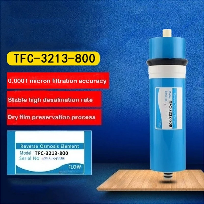800G TFC-3213-800 Home Kitchen Reverse Osmosis RO Membrane Replacement Water System Filter Purifier Water Drinking Treatment
800G TFC-3213-800 Home Kitchen Reverse Osmosis RO Membrane Replacement Water System Filter Purifier Water Drinking Treatment