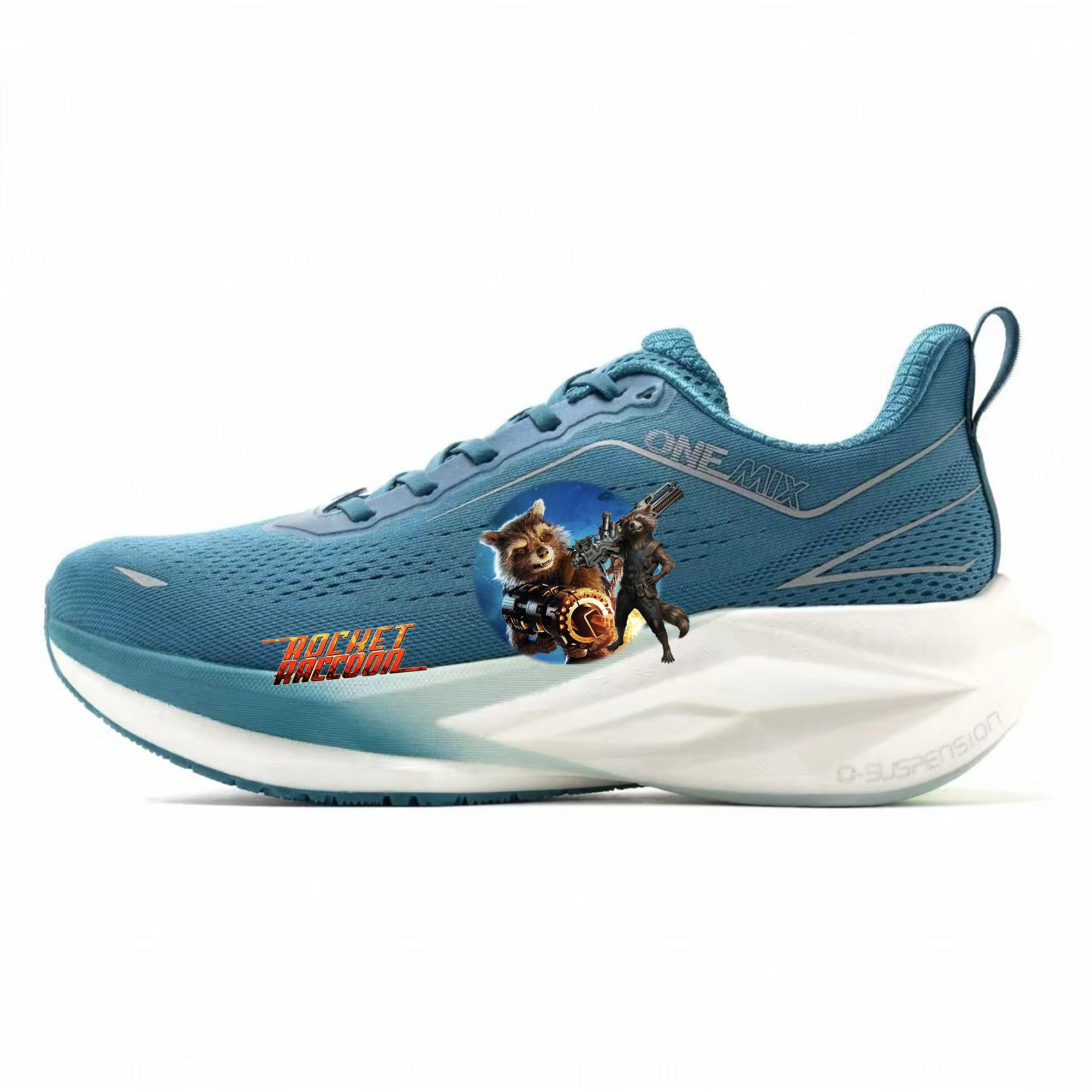 ONEMIX Marvel Rocket Racoon Air Cushion Sports Shoes Men High Quality Outdoor Running Shoes Soft Soled Athletic Custom Sneakers
ONEMIX Marvel Rocket Racoon Air Cushion Sports Shoes Men High Quality Outdoor Running Shoes Soft Soled Athletic Custom Sneakers