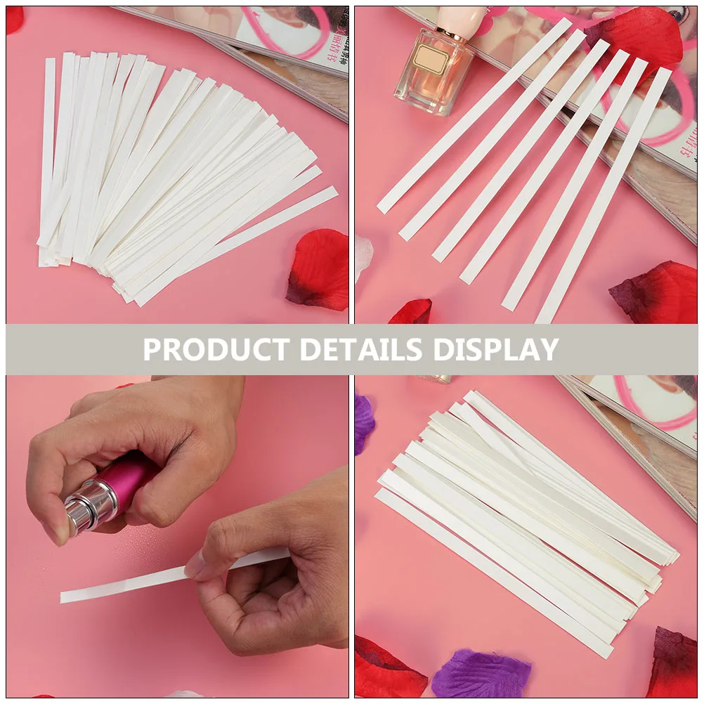 500pcs Perfume Test Strips Disposable Scented Sticks Fragrance Tester Paper Essential Oil Sampling Strips Aromatherapy
500pcs Perfume Test Strips Disposable Scented Sticks Fragrance Tester Paper Essential Oil Sampling Strips Aromatherapy