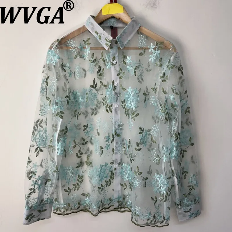 WVGA Men's Spring Summer New Heavy Embroidery Floral Sheer Mesh Trendy Loose Personalized Shirt Niche Chic Casual Top Ins W21963
WVGA Men's Spring Summer New Heavy Embroidery Floral Sheer Mesh Trendy Loose Personalized Shirt Niche Chic Casual Top Ins W21963