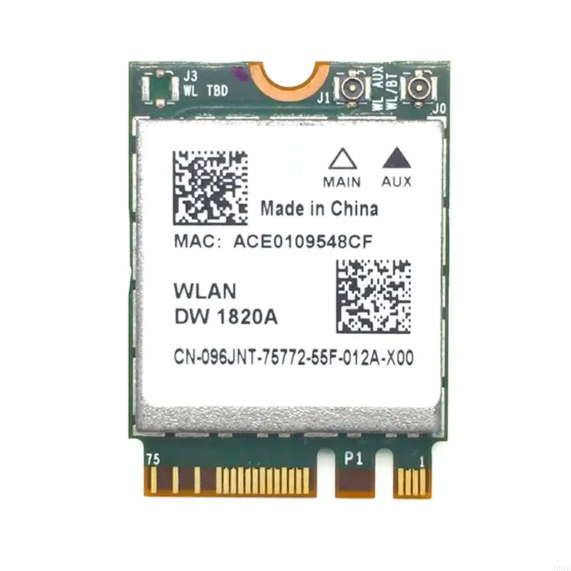 N84B NEW DW1820A 1200M 2.4+5G BCM94350ZAE NGFF-беспроводная сетевая карта BT4.1 WiFi Card
N84B NEW DW1820A 1200M 2.4+5G BCM94350ZAE NGFF-беспроводная сетевая карта BT4.1 WiFi Card