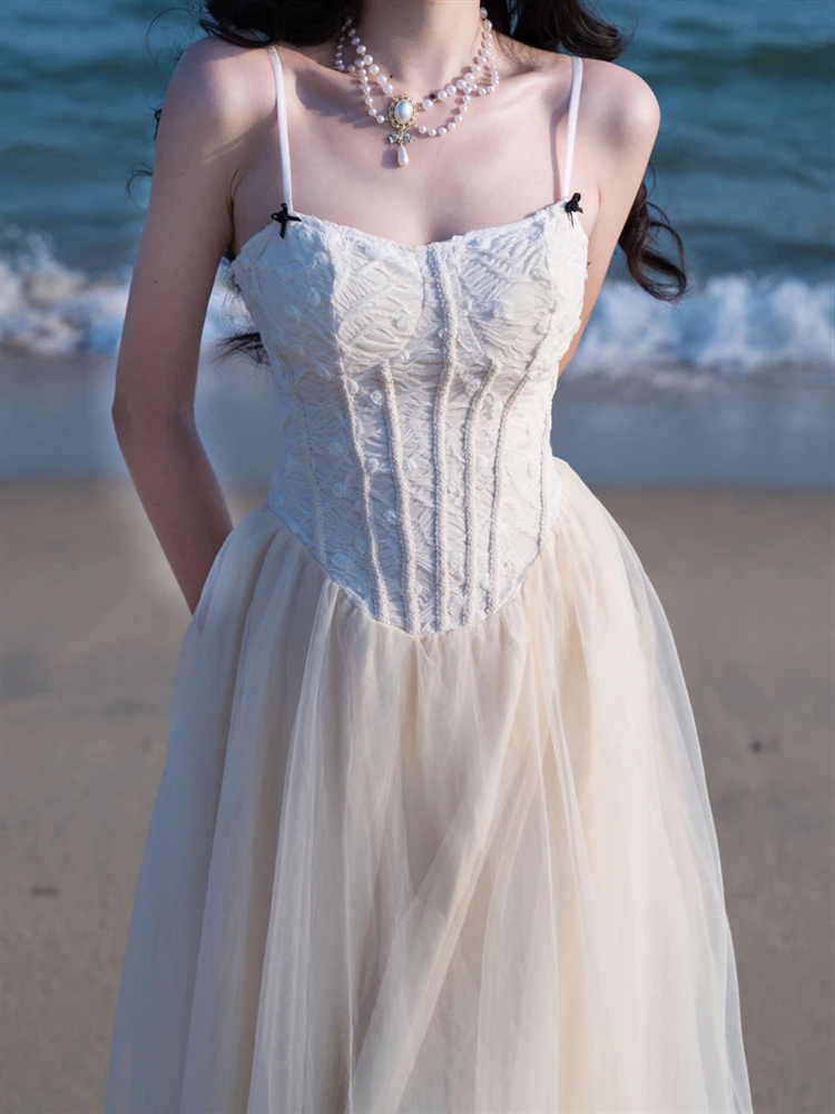 Spaghetti Strap Sundress Women 2022 Beach Boho Embroidery Sleeveless Party Summer Dress Runway Vintage Sexy Lace Backless Solid
Spaghetti Strap Sundress Women 2022 Beach Boho Embroidery Sleeveless Party Summer Dress Runway Vintage Sexy Lace Backless Solid