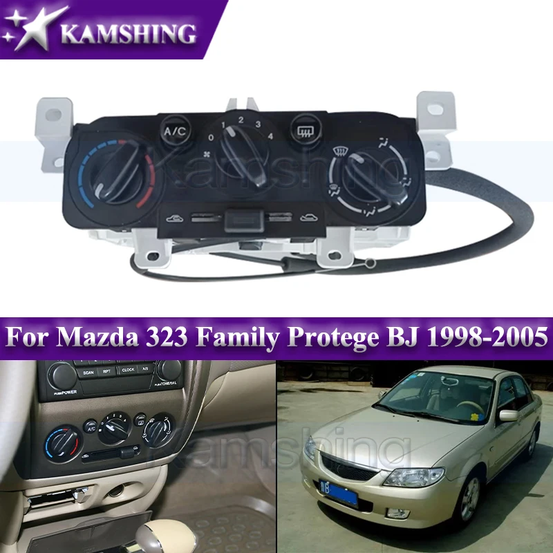 Kamshing Air Conditioner Switch Panel For Mazda 323 Family Protege BJ 1998-2005 A/C Control Switch Air Condition Knob Button
Kamshing Air Conditioner Switch Panel For Mazda 323 Family Protege BJ 1998-2005 A/C Control Switch Air Condition Knob Button