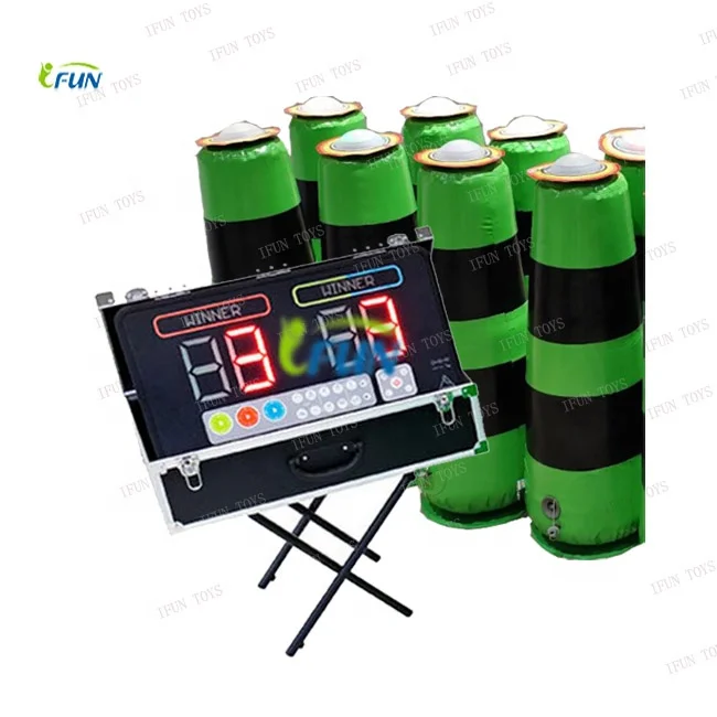 Indoor Interactive IPS Game/Reaction Game/Reaction Light Trainer with Inflatable Strike Battle Cones for Kids and Adults
Indoor Interactive IPS Game/Reaction Game/Reaction Light Trainer with Inflatable Strike Battle Cones for Kids and Adults