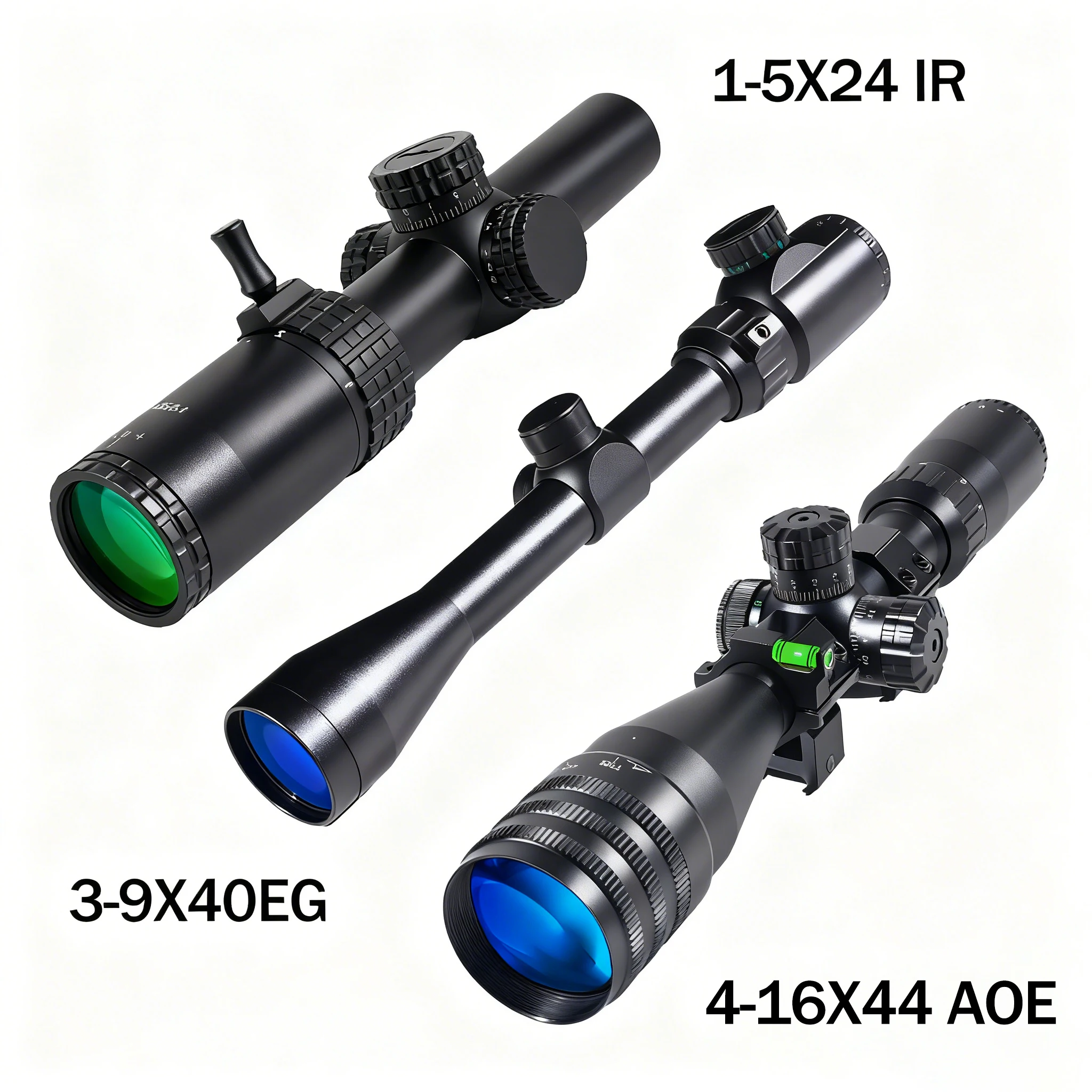 Оптический прицел 1-5X24 IR 3-9X40EG 4-16X44AOE с регулируемой подсветкой (красная и зеленая точка), голографический, для охоты
Оптический прицел 1-5X24 IR 3-9X40EG 4-16X44AOE с регулируемой подсветкой (красная и зеленая точка), голографический, для охоты