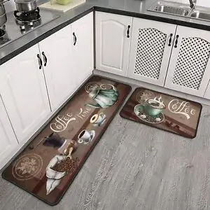 Cartoon Coffee Pattern Kitchen Carpet Flannel Non-slip Bathroom accessories Mat for Livingroom Entrance Foot mat Home Decoration
Cartoon Coffee Pattern Kitchen Carpet Flannel Non-slip Bathroom accessories Mat for Livingroom Entrance Foot mat Home Decoration