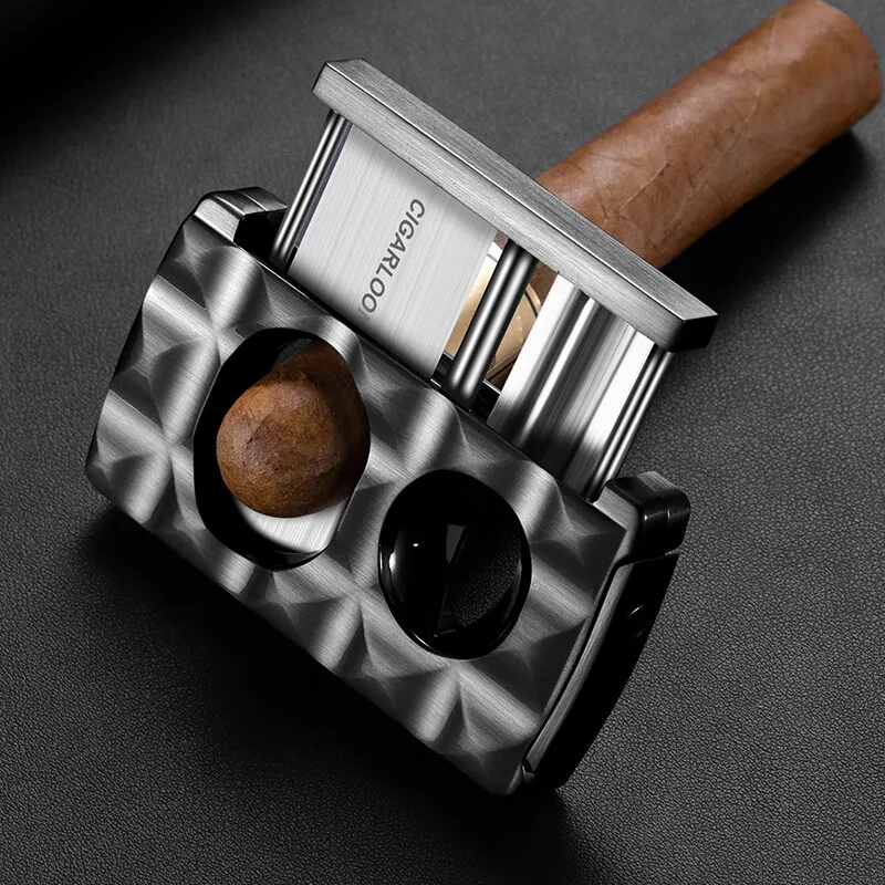 Multi functional Stainless Steel Cigar Cutting V-shaped Outdoor Portable Cigar Holder Cigar Clipper Smoking Accesesories LI005
Multi functional Stainless Steel Cigar Cutting V-shaped Outdoor Portable Cigar Holder Cigar Clipper Smoking Accesesories LI005