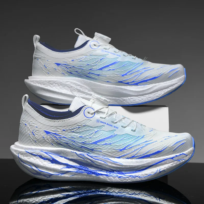 Мужские спортивные кроссовки, повседневные марафонские дышащие легкие женские флуоресцентные спортивные нескользящие кроссовки с карбоновой пластиной 
Мужские спортивные кроссовки, повседневные марафонские дышащие легкие женские флуоресцентные спортивные нескользящие кроссовки с карбоновой пластиной