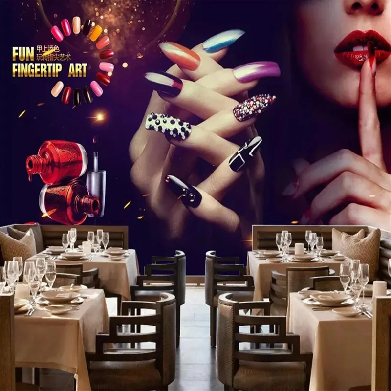 Фреска на заказ, 3d обои, домашний декор, креативная косметика для салона красоты, фреска для дизайна ногтей, инструменты, фон, настенная декоративная живопись 
Фреска на заказ, 3d обои, домашний декор, креативная косметика для салона красоты, фреска для дизайна ногтей, инструменты, фон, настенная декоративная живопись