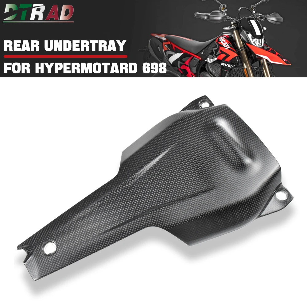 For DUCATI Hypermotard 698 2024 Real Carbon Fiber Undertail Cover Rear Undertray Tail Fairings Motorcycle Accessories Modified
For DUCATI Hypermotard 698 2024 Real Carbon Fiber Undertail Cover Rear Undertray Tail Fairings Motorcycle Accessories Modified