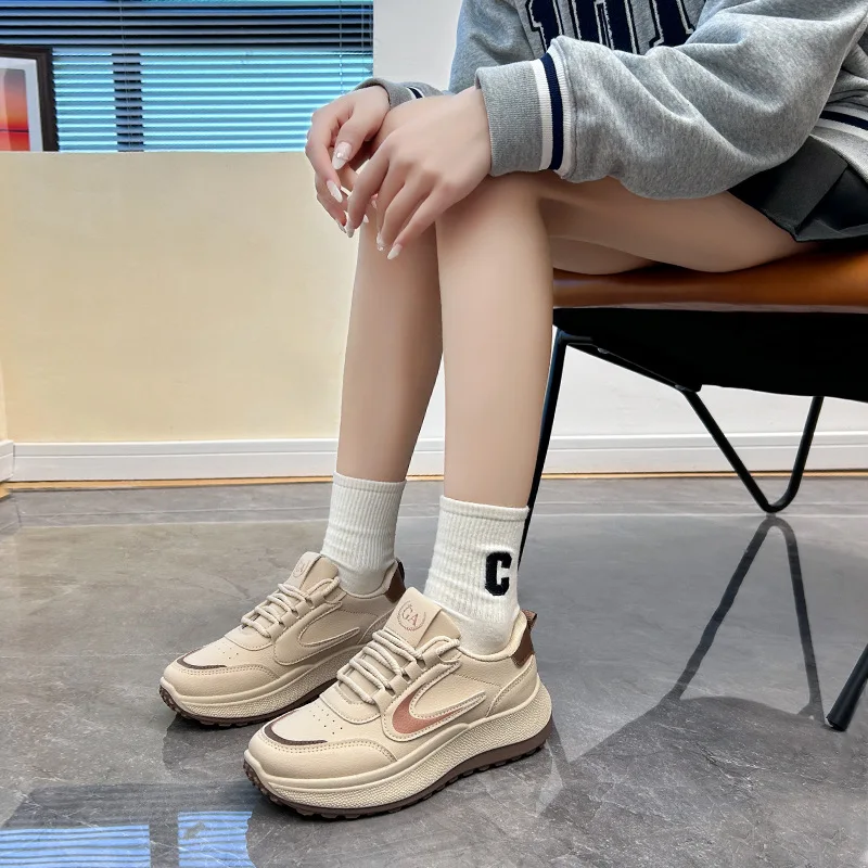 Women New Flats Casual Sport Sneakers Autumn Fashion Walking Comort Women Outdoor Comort Lace-Up Runninng Shoes Zapatillas Mujer
Women New Flats Casual Sport Sneakers Autumn Fashion Walking Comort Women Outdoor Comort Lace-Up Runninng Shoes Zapatillas Mujer