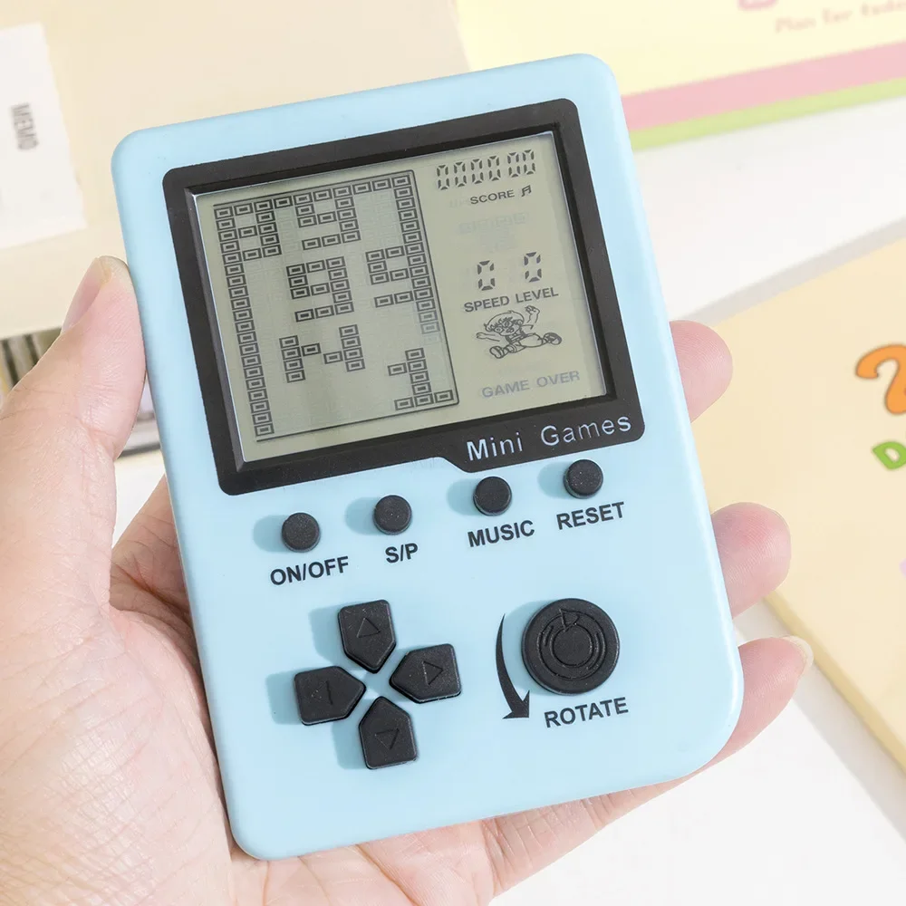 26 In 1 Classic Retro Tetris Game Console Keychain Portable Mini Handheld Electronic Pocket Game Gift Toy
26 In 1 Classic Retro Tetris Game Console Keychain Portable Mini Handheld Electronic Pocket Game Gift Toy